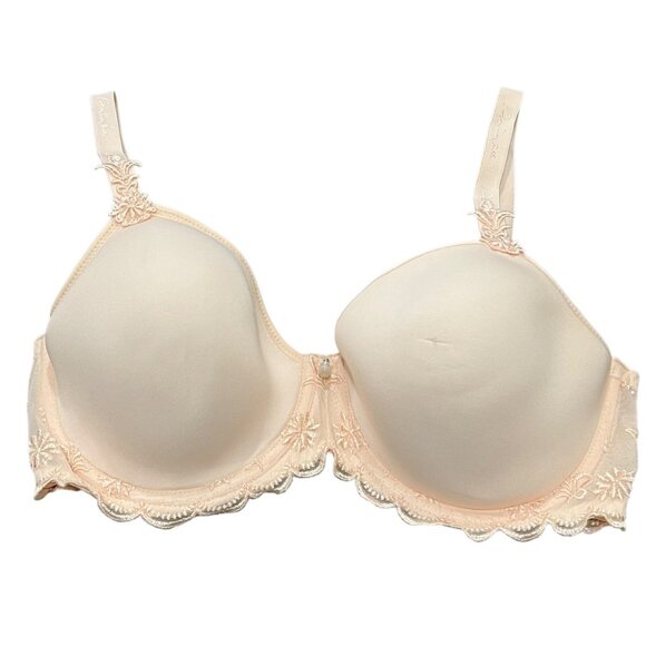 Antinéa Lingerie Exactement Chic Bra 32D Magnolia Embroidered Underwire NWT - Picture 1 of 6